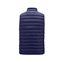 Veste matelassée réversible sans manches à capuche pour homme, tricotée, imperméable, zippée, décontractée, hiver, écologique, haute qualité, export BD