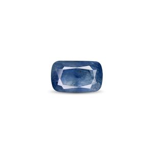 Zafiro natural facetado azul real de 10.11 quilates, piedra preciosa suelta (8 mm x 10 mm, tratado térmicamente) - Product Image 1