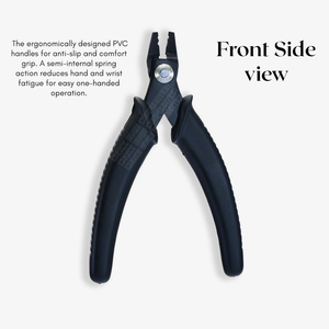 Top selling jewelry making pliers Micro beading <b>tools</b> initial and final crimping <b>station</b> designee Has Ergonomic Handle Grips - Product Image 5
