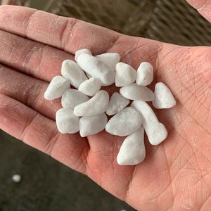 หินกรวดสีขาวหิมะที่ทนทานสำหรับแนวคิดการตกแต่งสวนและบ้านที่ไม่เหมือนใคร - Product Image 2