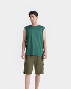 Ropa cómoda de alta calidad, nuevo estilo, informal conjunto doble, pantalones cortos y camisa para hombre, conjunto de ropa de entrenamiento, ropa de Fitness, conjunto doble para hombre - Product Image 1