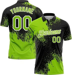 Polo à sublimation haut de gamme Polo léger à séchage rapide sur mesure pour les marques de clubs de sport et les uniformes d'événement - Product Image 3