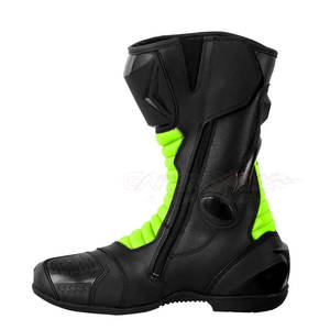 Chaussures de Moto en Cuir Imperméables et Respirantes pour Motocross, Chaussures de Course - Product Image 3