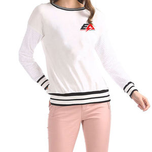 Meilleures ventes de sweat-shirt pour femmes avec design personnalisé vêtements d'hiver longue longueur à la mode OEM sweat-shirt pour femmes au design personnalisé - Product Image 1