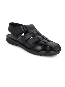 Premium Genuine Leather Men's Slip On Casual Sandals Soft Sole Open Toe Breathable <b>Summer</b> <b>Slippers</b> Outdoor Daily Wear - Product Image 1
