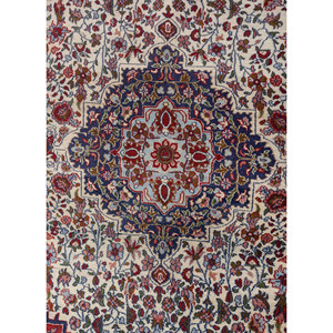 Alfombras de Lana Anudadas a Mano Gulnar Ivory-Skwl-334, Rectangulares con Medallón de 10 mm de Grosor, para Sala de Estar, Dormitorio, Habitaciones Juveniles, Hechas a Mano en Tabriz - Product Image 3