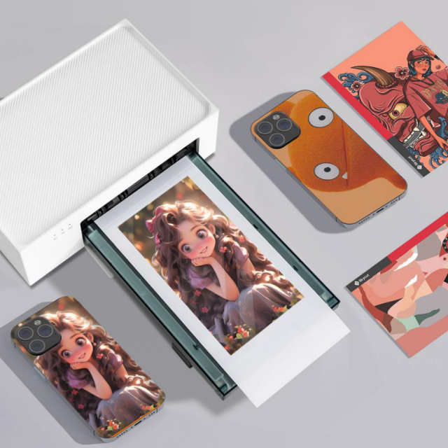 New Original Portable Mobile Back Cover Printer Photo Printer for Cutting Machine
