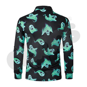 Camiseta Polo de manga larga de alta calidad para hombre, camisas de trabajo de algodón 100%/Nueva camiseta personalizada informal de manga larga para hombre - Product Image 3
