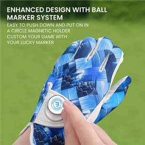 Gants de golf de qualité supérieure pour hommes, ajustement confortable, design à forte adhérence pour l'entraînement professionnel et le jeu quotidien - Product Image 5