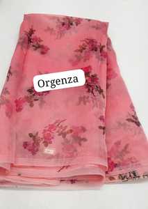 Tela de organza con estampado digital, 35 GSM, 44 pulgadas de ancho, para usar en saris, vestidos, kurtis, etc. - Product Image 3