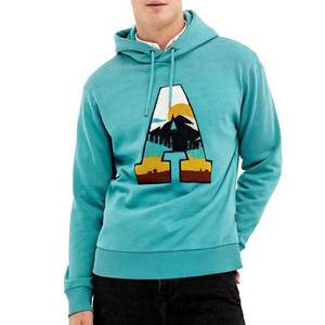 Venta caliente Fleece Chenille Bordado Sudadera con capucha Oversized Cropped Pullover Bordado Sudadera con su propio logotipo - Product Image 3