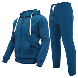 Conjunto Deportivo de Invierno para Hombre, Diseño Moderno con Capucha, 2 Piezas, 100% Poliéster Transpirable - Product Image 2