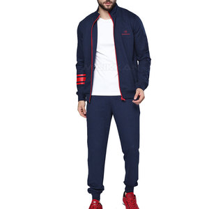 Survêtements de course d'hiver confortables et légers à fermeture éclair complète pour hommes - Product Image 1