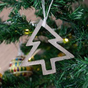 Ornement suspendu d'arbre de Noël en métal de qualité supérieure à un prix abordable en provenance d'Inde - Product Image 2