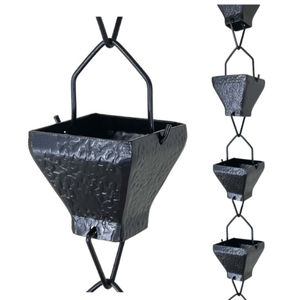 Chaîne de pluie personnalisée en cuivre et en acier inoxydable gouttière tuyau de descente vintage colibri ornements de jardin fabricant exportateur - Product Image 3