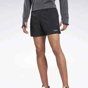 Short de course 100% coton pour hommes coupe régulière motif solide cinq pouces longueur style décontracté logo personnalisé pour exercice d'entraînement de gymnastique - Product Image 1