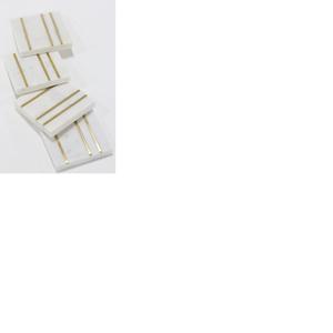 Ensemble de 4 sous-verres en marbre blanc rond de qualité supérieure en pierre polie style 'Love' pour la décoration intérieure - Product Image 6