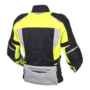 Veste imperméable coupe-vent en cuir véritable pour hommes, toute saison, vestes de moto Cordura personnalisées - Product Image 2
