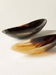 Venta caliente hecho a mano vikingo Real HORN Bowl tamaño de forma única para salsa Dip Candy frutas y aperitivos vajilla tazones precio bajo - Product Image 6