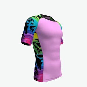 Customized Design Mma Rash Guard Bjj <b>Rashguard</b> Long Sleeve Manufacturers OEM <b>Rashguard</b> With Your Logo - Product Image 3