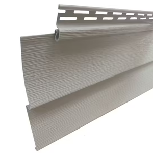 Phong cách hiện đại ánh sáng màu xám PVC Vinyl siding bên ngoài bức tường Ốp sản phẩm chống UV cách âm ngang siding cho biệt thự căn hộ - Product Image 2