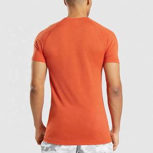 IGH uality-Camiseta de manga corta para hombre y mujer, camisa de manga corta con cuello de pico de 210gsm, 100% - Product Image 6