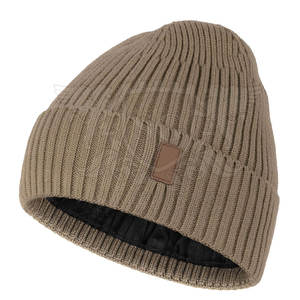 Gorro unisex personalizado de alta calidad, gorros de algodón/lana transpirable de secado rápido ajustable con impresión de logotipo personalizado de Color sólido - Product Image 1