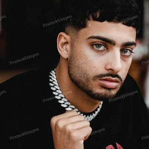 Chaîne cubaine VVS Moissanite de 19 mm de largeur, 16 à 24 pouces, bijoux pour homme de luxe hip-hop, plaqué or blanc, argent sterling 925 - Product Image 2