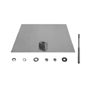 Sistema de Montaje Solar IronRidge QM Quick Rack 18"x18" con Soporte Antivibraciones QMLC-A-12 - Product Image 1