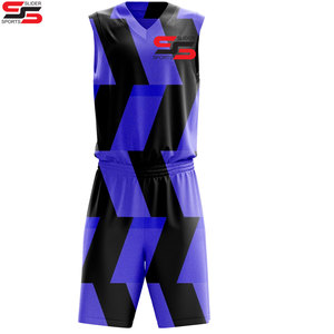 Uniformes de basket-ball réversibles personnalisés pour votre propre équipe Ensemble de maillots de basket-ball vêtements de sport - Product Image 4