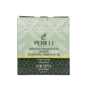 Aceite de Oliva Virgen Extra Italiano Perilli Coratina 5L, Extracción en Frío, Monovarietal - Product Image 1