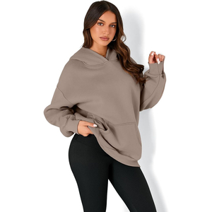 2025 nouveau logo personnalisé unisexe blanc noir hiver polaire ou français éponge hommes femmes surdimensionné pull sweat à capuche - Product Image 5