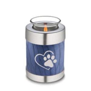 Artículos Funerarios para Perros, Urna de Cremación de Metal con Tapa de Latón para Velas de Té, Artesanías, Urnas para Mascotas, Precio Económico - Product Image 3