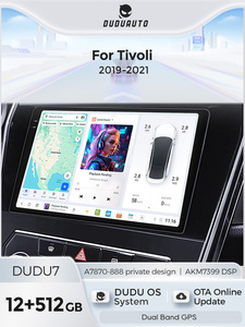 Mekede เครื่องเสียงรถยนต์มัลติมีเดียแอนดรอยด์, เครื่องเสียงรถยนต์ระบบนำทาง GPS เครื่องเล่นบนรถสำหรับ2019 ssang yong <span class=keywords><strong>Tivoli</strong></span>-2021 - Product Image 6