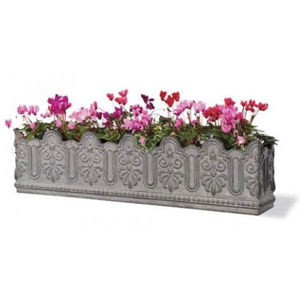 Jardinera de Ventana de Cobre, Jardinera de Flores Hecha a Mano con Marco de Hierro, Jardinera Rectangular de Metal para Colgar en la Terraza, para Decoración del Hogar y el Jardín - Product Image 6