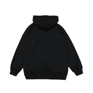 OEM Low MOQ Casual Apparel Supplier Soft Brushed Fleece Private Label Pullover <b>Retro</b> Washed Embroidered Custom Graphics 100% - Product Image 2