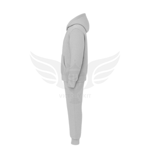 ชุดวอร์มสีเทาแบบกำหนดเอง ผ้าฝ้ายคุณภาพสูง ชุดลำลองสไตล์ดัลลัส สำหรับผู้ชาย ปี 2026 - Product Image 2