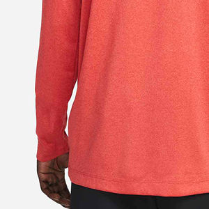 Nouvelle arrivée Impression de logo personnalisé de haute qualité meilleur design 2025 coton polyester lavable col rond hommes chemises à manches longues - Product Image 5