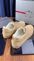 Chaussures de marche sportives pour hommes en cuir véritable, basses, style urbain, avec embout confortable, légères, semelle souple et à lacets
