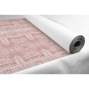 Rollo de Papel Profesional para Mesa, Diseño Urbano, Color Borgoña, 1.2x100m, 37gsm, B2B - Product Image 1