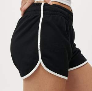 High Quality Terry Gym Training Shorts Women Quick Dry Custom Printed Logo Sporty <b>Elastic</b> <b>Waist</b> Embroidered Knitted Wool Sexy - Product Image 2