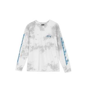   Camiseta Tie Dye de Manga Larga 100% Algodón Tejido de Alto Gramaje con Serigrafía Comprimida - Product Image 1