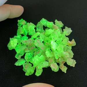 Piedra Preciosa de Ópalo Hialita Natural de Grado AAA de Namibia, Cristal Mineral Verde y Blanco para Joyería - Product Image 1