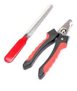 Achetez 1 coupe-ongles pour animaux de compagnie, obtenez une lime à ongles en acier inoxydable gratuite! Comprend une marque personnalisée, parfaite pour les promotions de soins pour animaux de compagnie de qualité. - Product Image 5