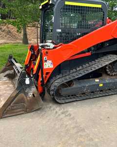 High Performance Mini Front Kubota Skid Steer <b>Loader</b> Engine 1 Ton Capacity 19KW Power 2 Year Warranty New For Sale - Product Image 5