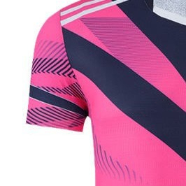 Maillots de football entièrement personnalisables, tendance du moment, à manches courtes, en tissu respirant et à séchage rapide, à prix avantageux - Product Image 2