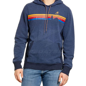 Sudadera con capucha informal con logotipo personalizado para hombre, sudaderas con capucha de alta fabricación para hombre, sudaderas con capucha de color personalizado para hombre - Product Image 2