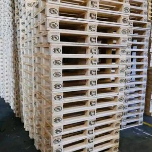 Palet kayu Epal Euro terbaik harga palet Eropa kayu 1200X800 EPAL Euro untuk dijual dengan pengiriman gratis ke Italia Rumania - Product Image 1
