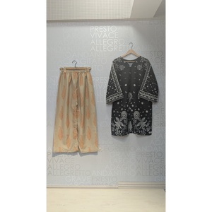 ชุดเสื้อผ้าดิจิตอล FUSION รุ่น SL00247 เสื้อแขนสามส่วนผ้าเครปสไตล์โบฮีเมียนสำหรับฤดูใบไม้ผลิ/ฤดูร้อน ราคา 1749! - Product Image 1