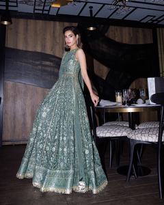 Venta caliente diseñador Sarree Saree Sari Silky AJM TRADE HOUSE modelo 1060 para fiestas para tradiciones paquistaníes e indias - Product Image 6